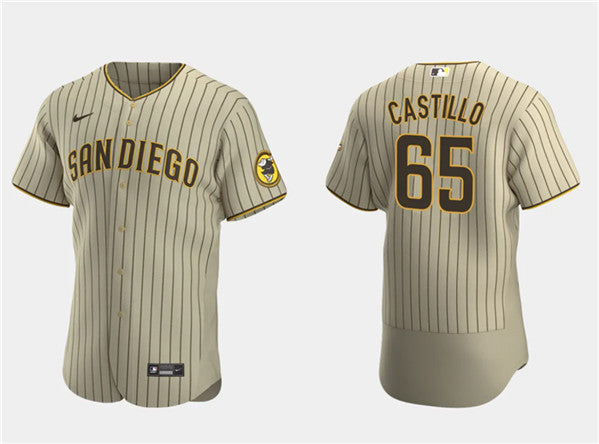 Jose Castillo San Diego Padres tan jersey
