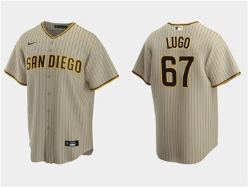 Seth Lugo San Diego Padres tan jersey