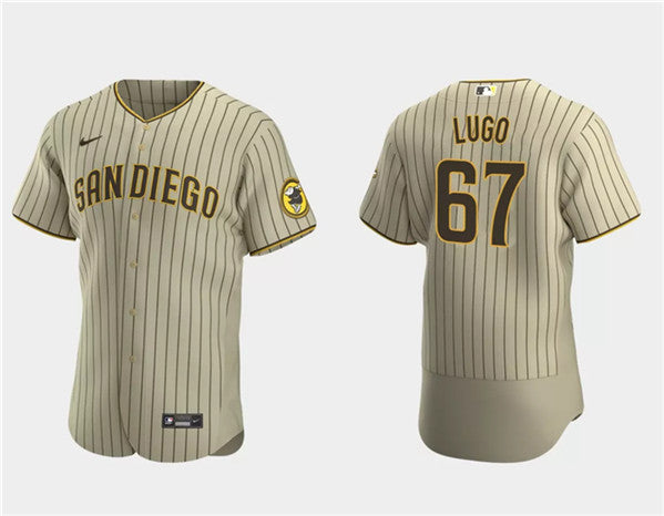 Seth Lugo San Diego Padres tan jersey