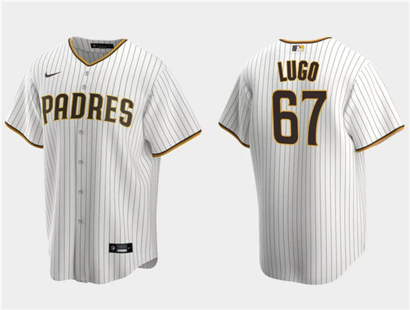 Seth Lugo San Diego Padres white jersey