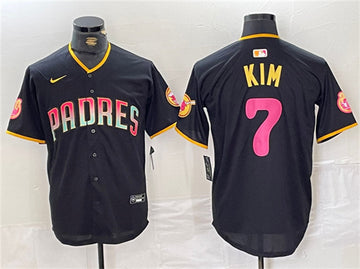 Ha-Seong Kim San Diego Padres black jersey