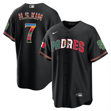 Ha Seong Kim Mexico San Diego Padres black jersey