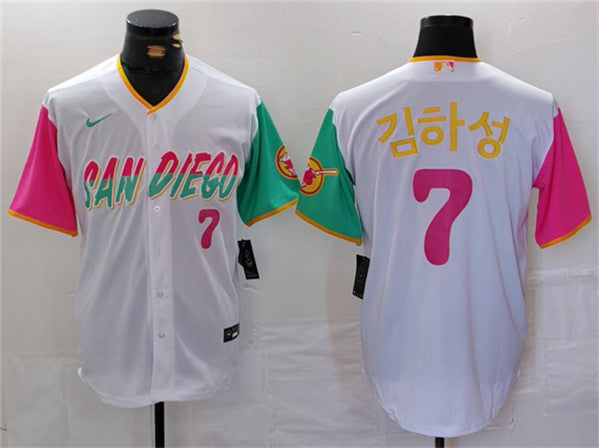 San Diego Padres white City Connect jersey