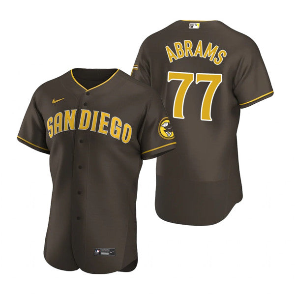CJ Abrams San Diego Padres brown jersey