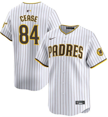 Dylan Cease San Diego Padres white Home jersey