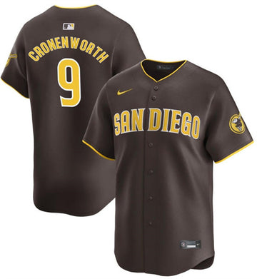 Jake Cronenworth San Diego Padres brown Away jersey