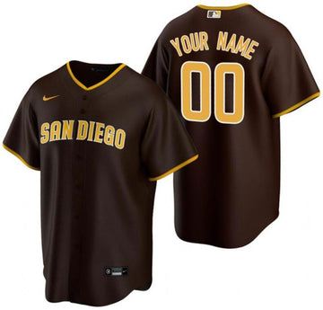 San Diego Padres brown jersey