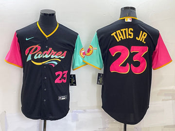 Custom San Diego Padres black City Connect jersey