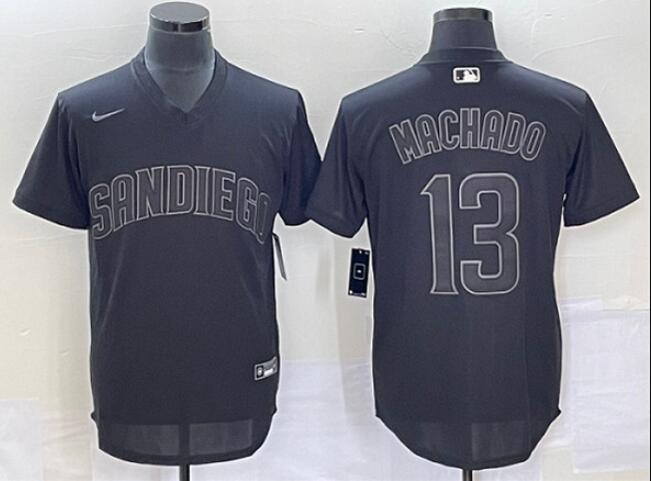 Custom San Diego Padres black jersey