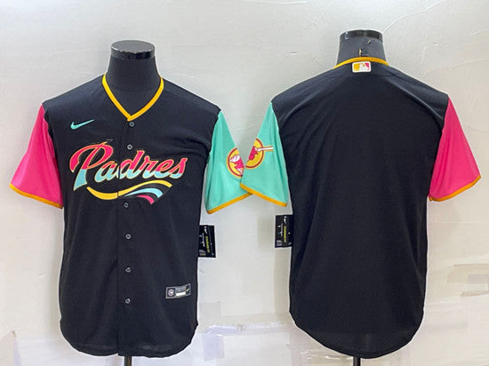 Custom San Diego Padres black City Connect jersey