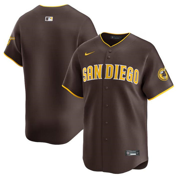 Custom San Diego Padres brown Away jersey