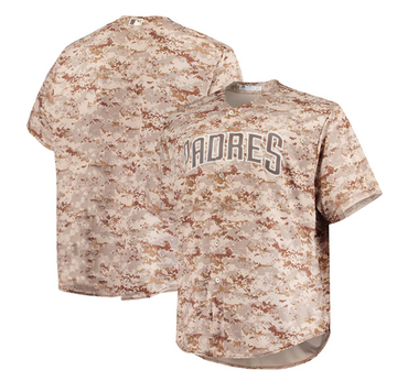 Custom San Diego Padres camo Camo jersey