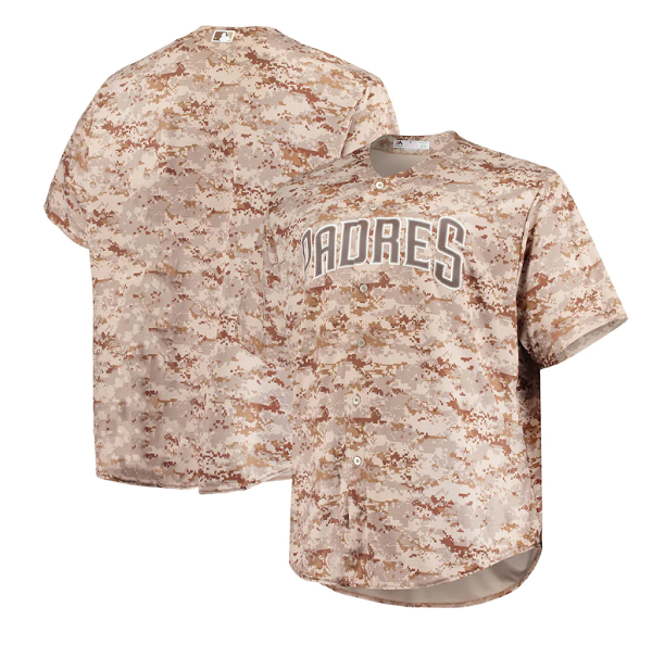 Custom San Diego Padres camo Camo jersey