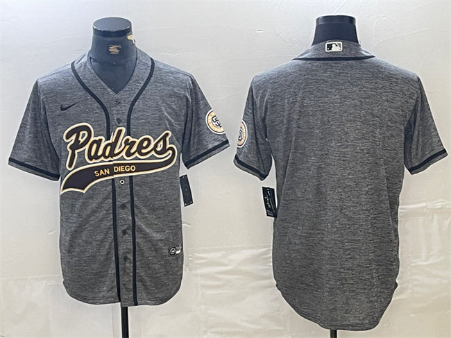 Custom San Diego Padres gray jersey