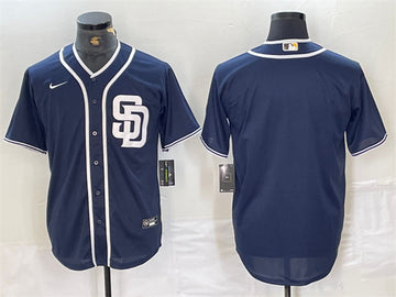 Custom San Diego Padres navy jersey