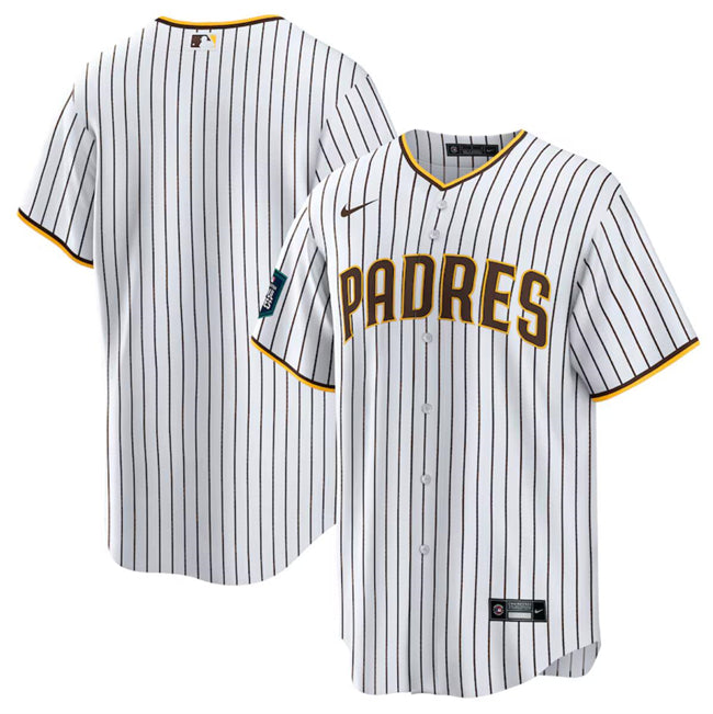 Custom San Diego Padres white Home jersey