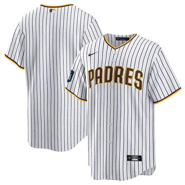 Custom San Diego Padres white Home jersey