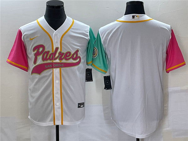 Custom San Diego Padres white City Connect jersey