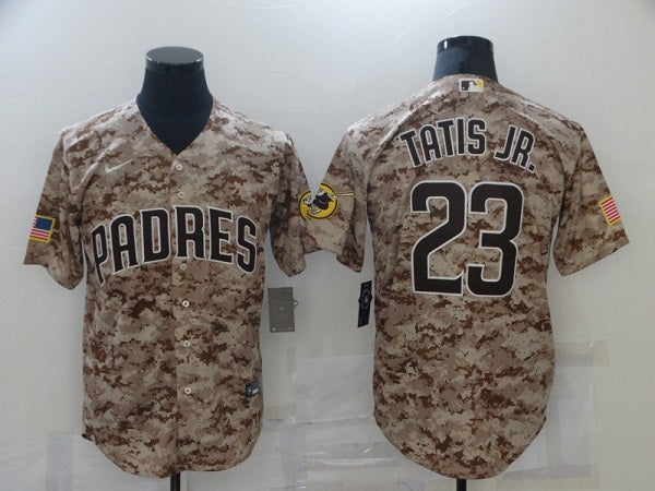 Custom San Diego Padres camo Camo jersey