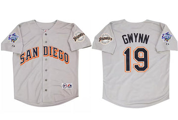 Custom San Diego Padres gray jersey