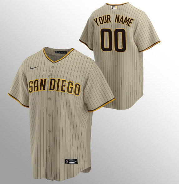 Custom San Diego Padres jersey