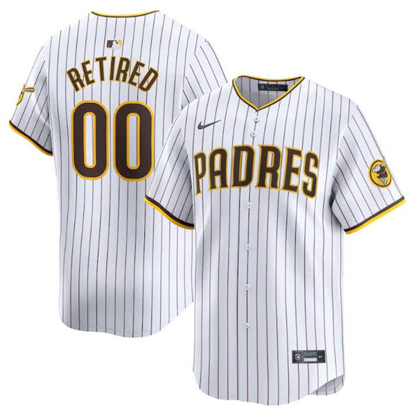 Custom San Diego Padres white Home jersey