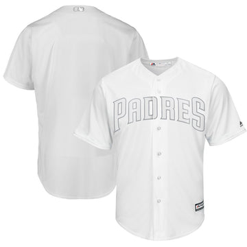 Majestic San Diego Padres white jersey