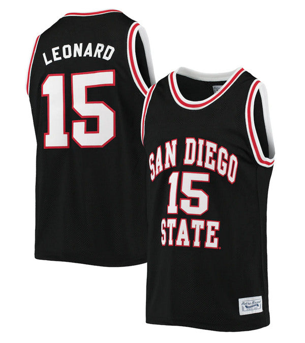 Kawhi Leonard San Diego State Aztecs black jersey