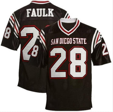 Marshall Faulk San Diego State Aztecs black Throwback jersey