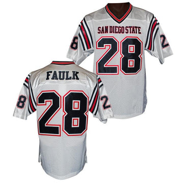Marshall Faulk San Diego State Aztecs white Throwback jersey