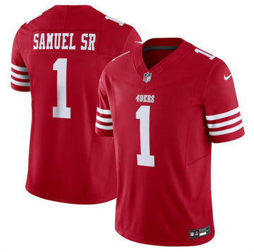 Deebo Samuel San Francisco 49ers red FUSE jersey