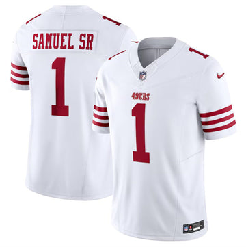 Deebo Samuel San Francisco 49ers white FUSE jersey