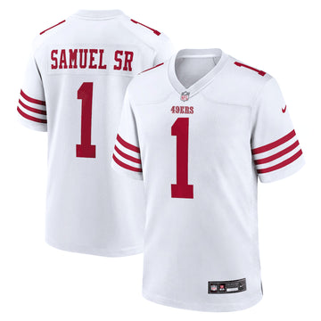 Deebo Samuel San Francisco 49ers white Game jersey
