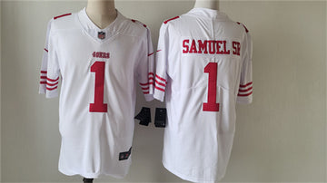 Deebo Samuel San Francisco 49ers white jersey