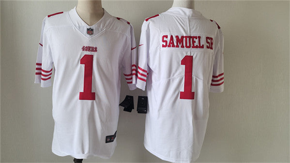 Deebo Samuel San Francisco 49ers white jersey