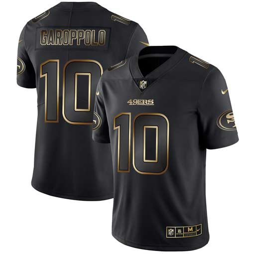 Jimmy Garoppolo San Francisco 49ers black jersey