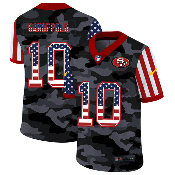 Jimmy Garoppolo San Francisco 49ers camo Camo jersey