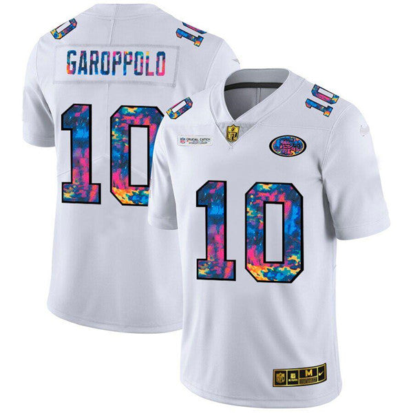 Jimmy Garoppolo San Francisco 49ers white jersey