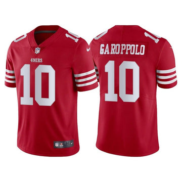 Jimmy Garoppolo San Francisco 49ers red jersey