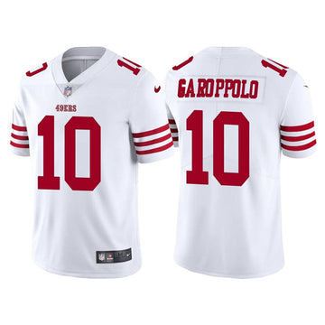 Jimmy Garoppolo San Francisco 49ers white jersey