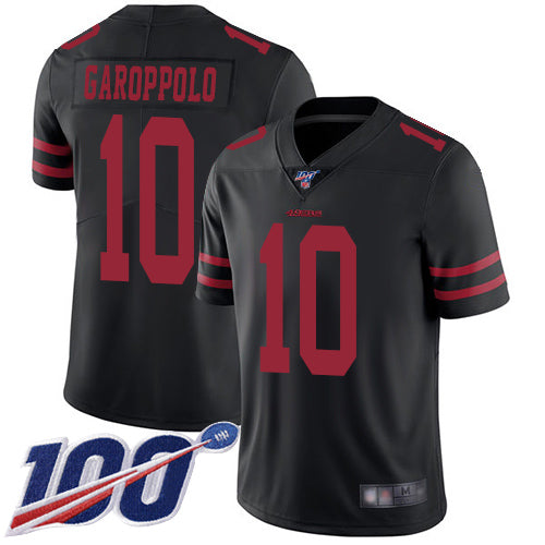 Jimmy Garoppolo San Francisco 49ers black jersey
