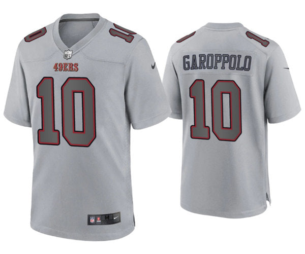 Jimmy Garoppolo San Francisco 49ers gray Game jersey
