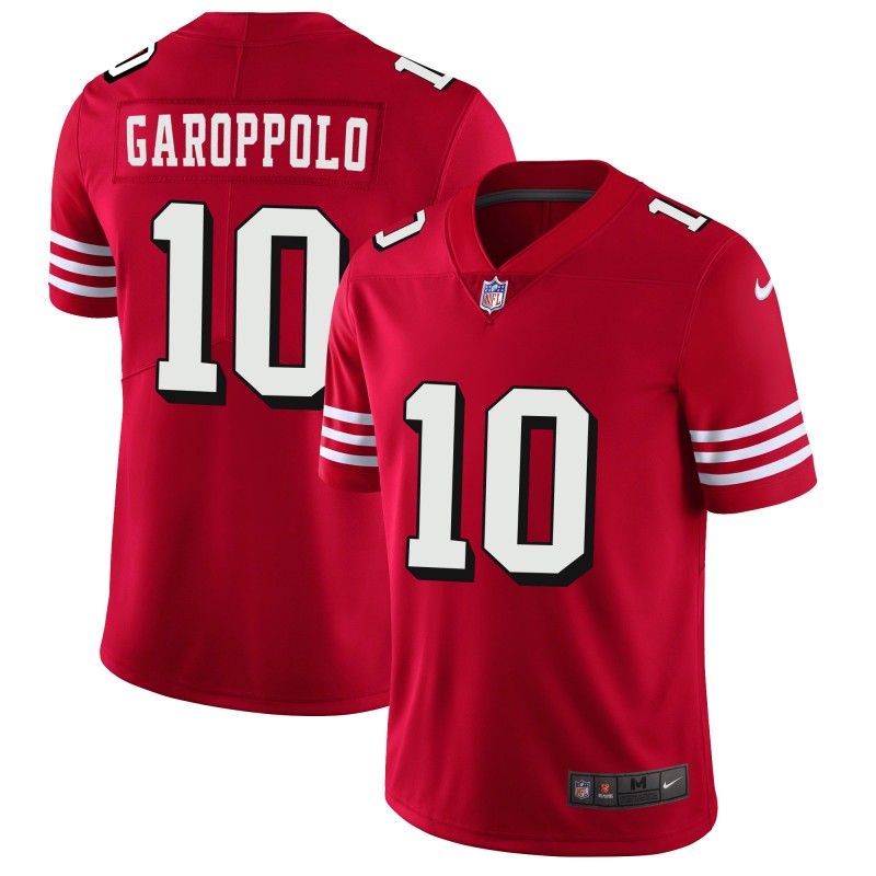 Jimmy Garoppolo San Francisco 49ers red jersey