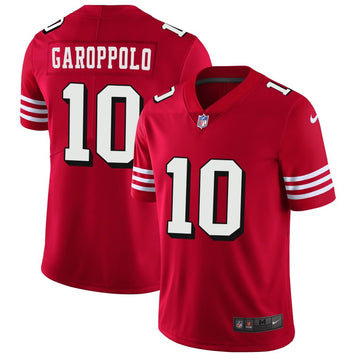 Jimmy Garoppolo San Francisco 49ers red jersey
