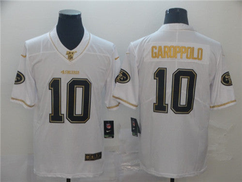 Jimmy Garoppolo San Francisco 49ers white jersey