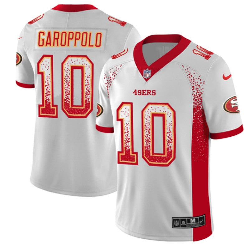 Jimmy Garoppolo San Francisco 49ers white Color Rush jersey