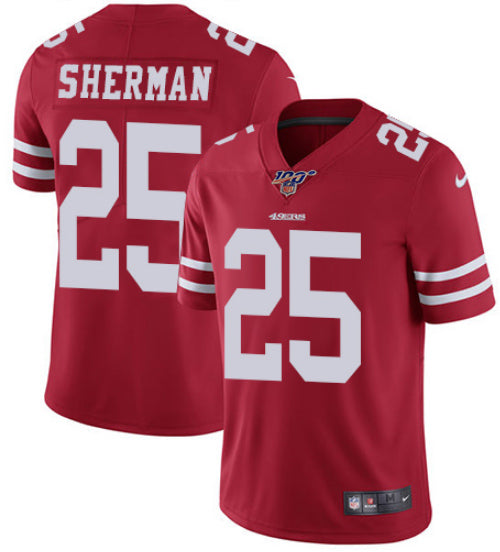 San Francisco 49ers red jersey