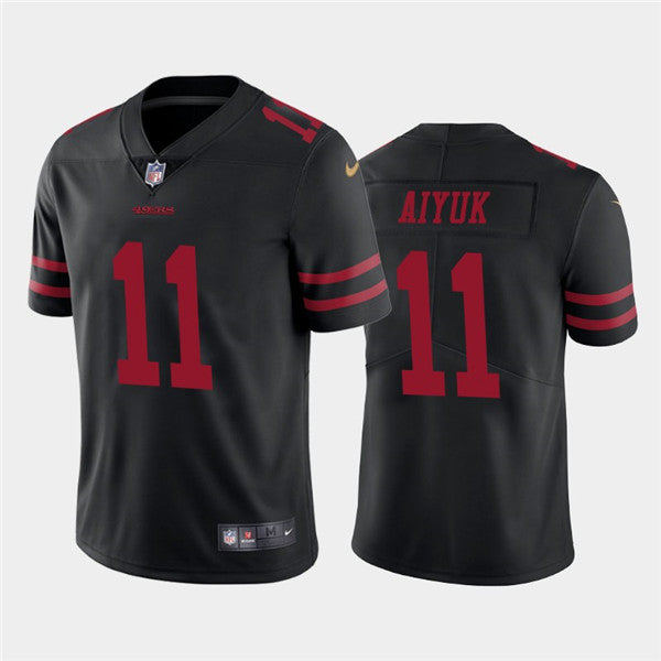 Brandon Aiyuk San Francisco 49ers black jersey