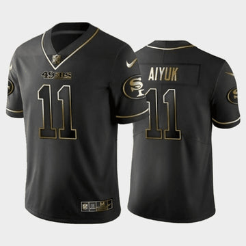 Brandon Aiyuk San Francisco 49ers black jersey