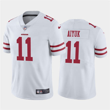 Brandon Aiyuk San Francisco 49ers white jersey